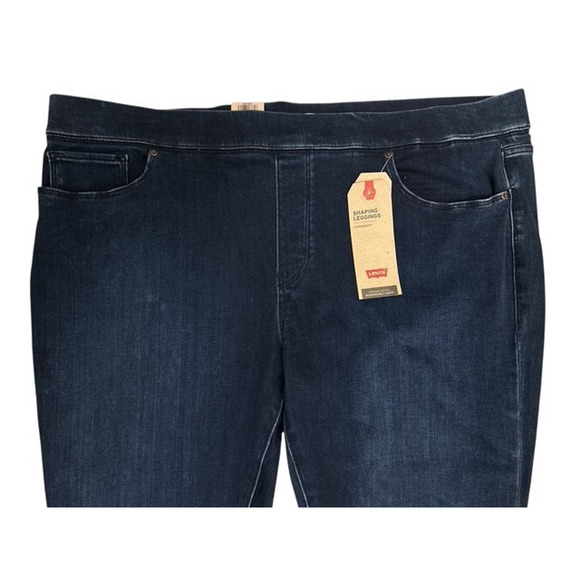 Levi's Womens 24W Jeans Shaping Legging Blue Sculpt Hypersoft Support Jegging - Picture 4 of 7